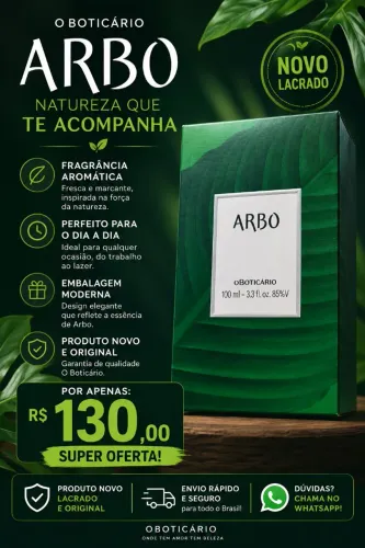 Perfumes na promoção - Boticário