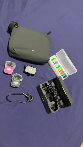 Microfone Lapela Dji Mic Mini 2 Combo