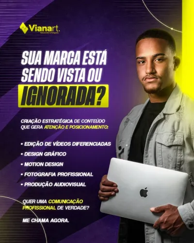 Design grafico, fotografia, edição de vídeo, motion design, criação de sites