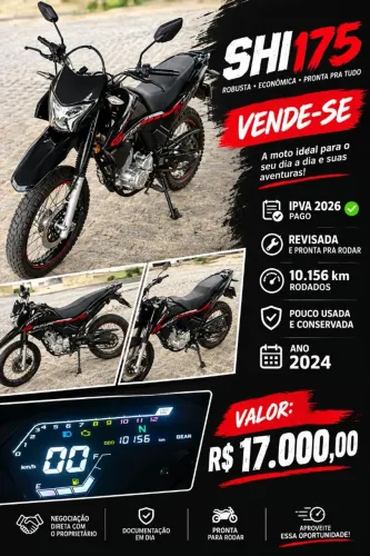 Vende-se moto