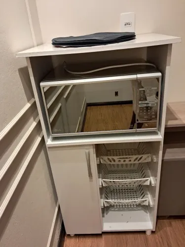 Móvel suporte para Forno e Microondas com Fruteira