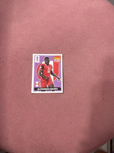 Figurinha Extra Sticker FIFA World Cup 2026 - Alphonso Davies (Canadá)