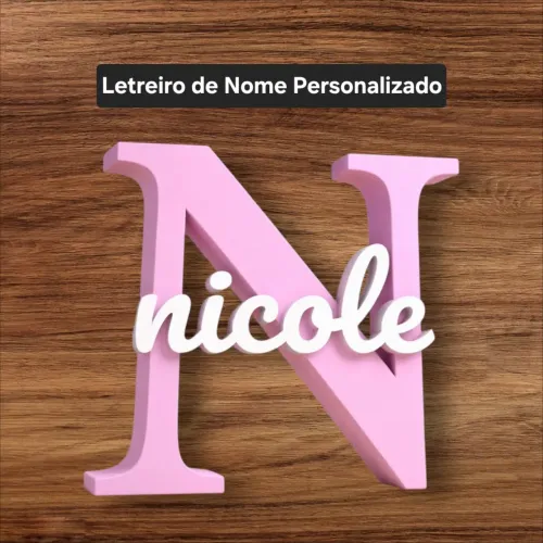 Letreiro com Nome Personalizado