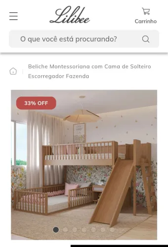 VENDO Beliche Infantil Montessoriana (Lilibee)