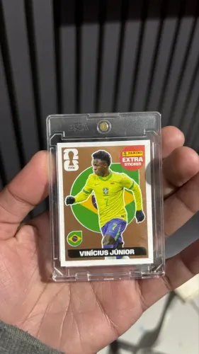 Vinícius Júnior Extra Sticker Bronze - Panini Copa do Mundo FIFA 2026