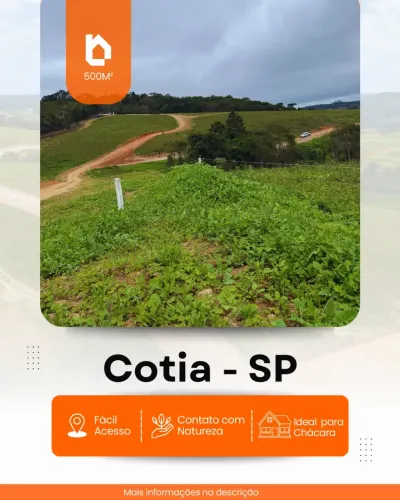 Terreno com acesso rápido pela Raposo Tavares