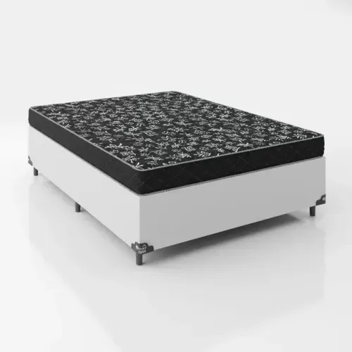 Colchão Casal D20 + Base Box Casal
