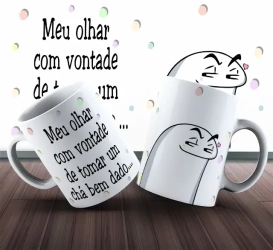  Canecas Personalizadas Porcelana Tema Flork