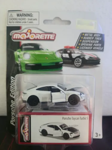 Porsche Taycan Turbo S Majorette - Porsche Edition - Miniatura Premium Lacrada