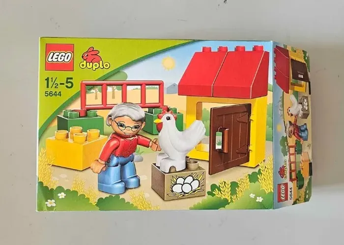 LEGO DUPLO 5644 - Chicken Coop / Galinheiro - Caixa e Manual