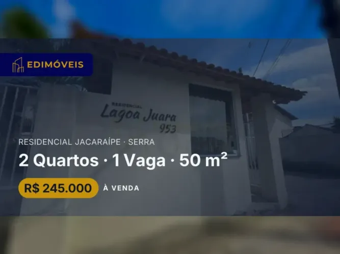 Casa 2 quartos no Residencial Jacaraípe, qualidade de vida e mobilidade