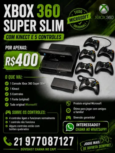 XBOX 360 SUPER SLIM
