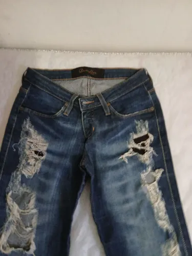 Calça jeans feminina damylier