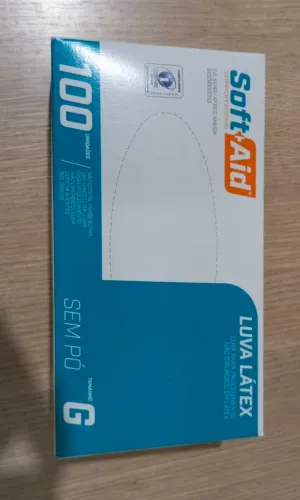Caixa Luvas látex 