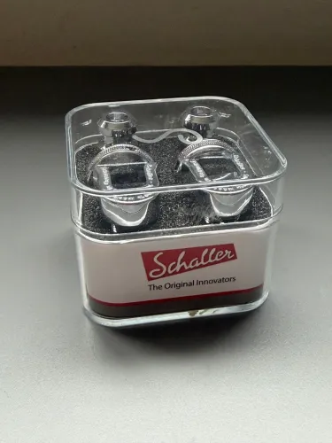 Schaller S-Locks Chrome Original - Trava de Correia para Guitarra - NOVO
