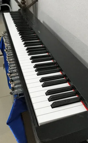 Piano digital teclado Yamaha p225 semi novo , completo,pedal, bag acolchoada 