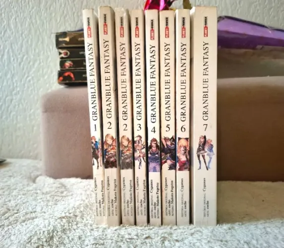 Coleção Granblue Fantasy Completa Vol. 1 ao 7 - Panini