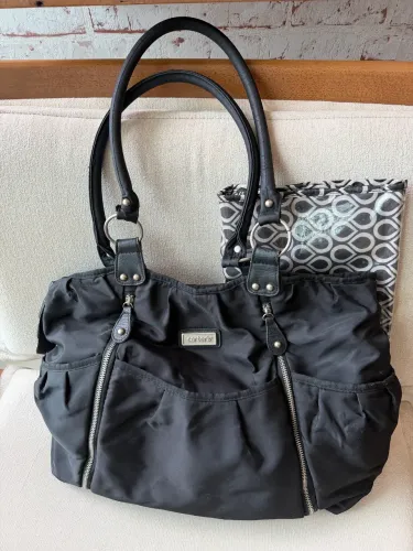 Bolsa Maternidade Carter's Preta + Trocador (Original) 