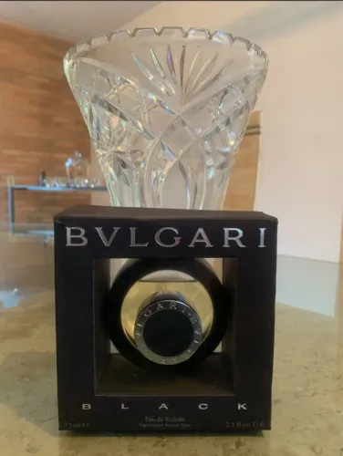 Perfume Bvlgari Black 75ml (lançado em 1998) Raríssimo (Item de Colecionador)