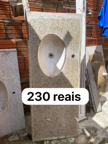 Pias de pedra de mármore preço variáveis
