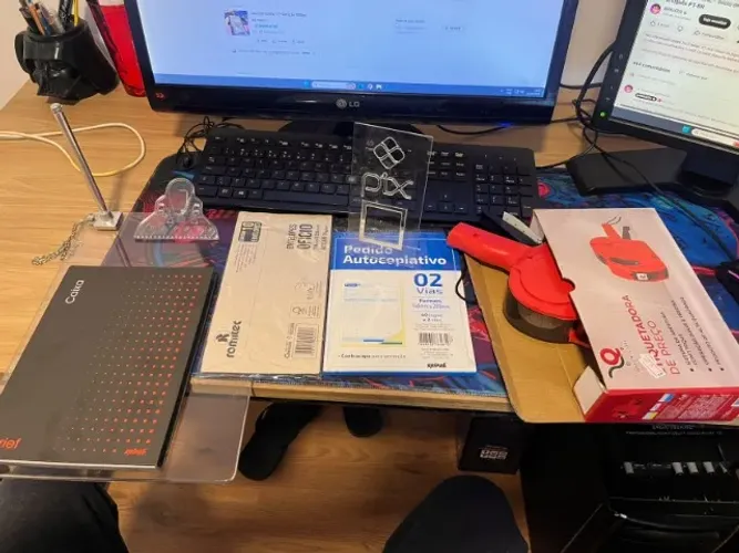 Kit Caixa e Controle de Vendas (7 Itens)