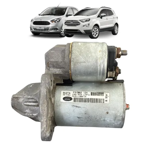 Motor Arranque Partida Ford Ka Ecosport New Fiesta 1.5 1.0