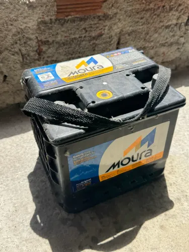 BATERIA MOURA NOVA - NUNCA USADA!