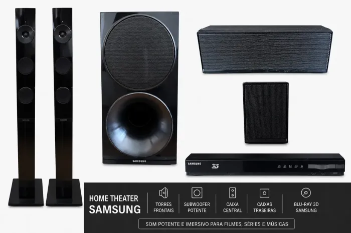 Home theater + blue ray