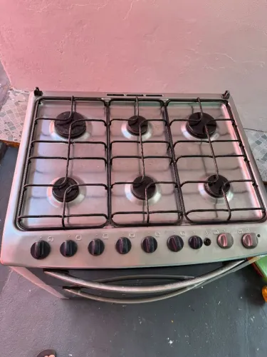 Fogão 6 Bocas Forno Duplo Electrolux