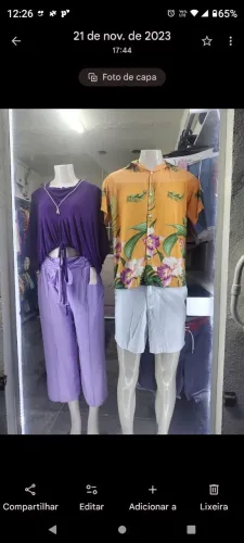 Vitrine de loja