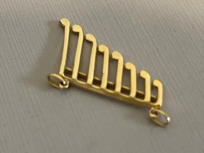 PINGENTE DE OURO 18K