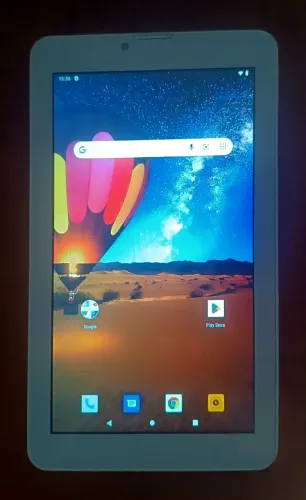 Tablet Multilaser M7 3G Plus 7'' Dual Chip cor rosa em bom estado!<br>