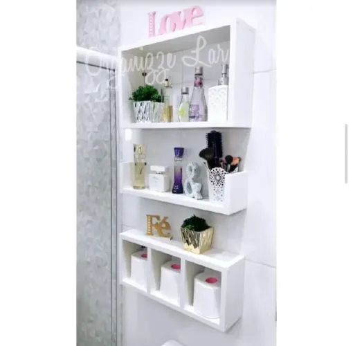 Nichos Para Banheiro - Kit 3 unidades R$120 - D&F Móveis Planejados