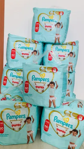 Fralda Pampers premium care XXG