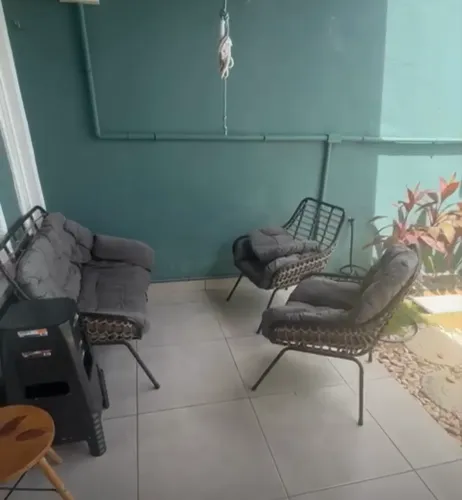 Conjunto de cadeiras varanda