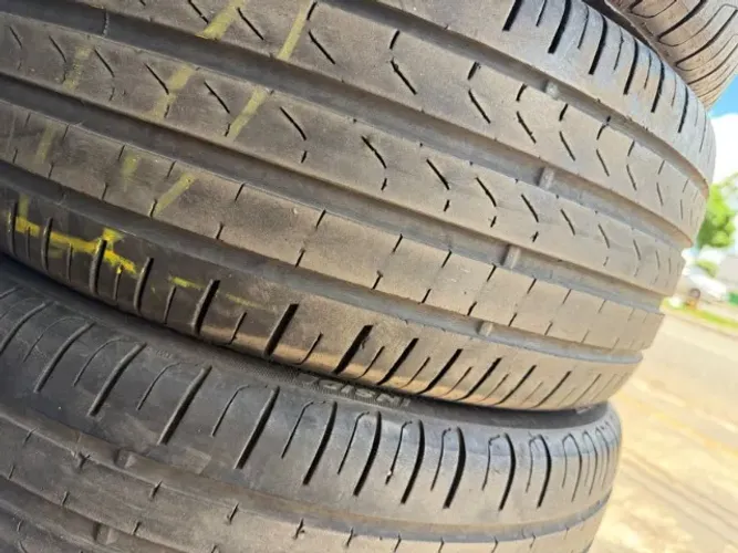 Pneu 205/50/17 p7 Pirelli 60 % vida útil