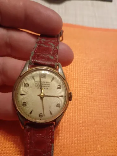 Relógio omksadesot militenks antomatic 15 rubis antigo item de colecionador.
