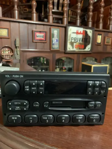 Rádio Toca Fitas Original Ford Ranger / Explorer / F1000 - Vintage Anos 90