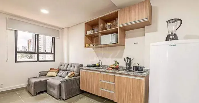 Apartamento mobiliado à venda Centro de São Bernardo do Campo conforto e praticidade em u