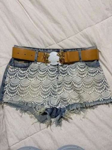 Shorts Lança Perfume renda 38