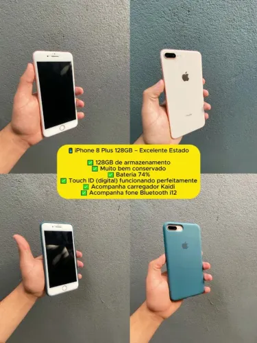 Iphone 8 Plus 128 Gb Excelente Estado