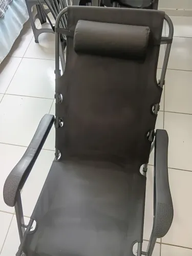 Cadeira espreguiçadeira dobrável 150kg