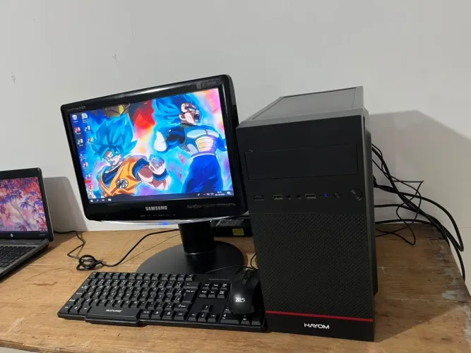 PC COMPLETO I5 4GB ACEITO CARTÃO DO GARANTIA 579$