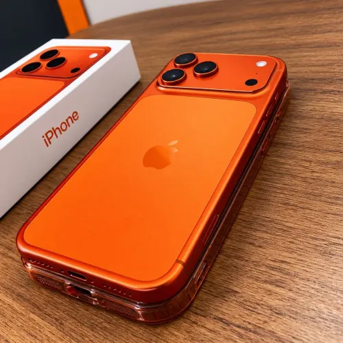 iPhone 17 Pro Max Laranja - Novo, Nunca Usado | R$ 7.000,00