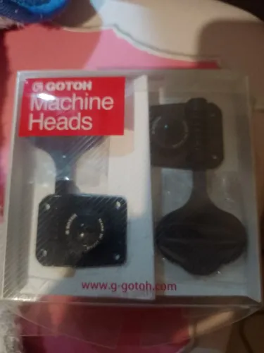 Tarraxas gotoh gb10 Black 4 em linha made in japan