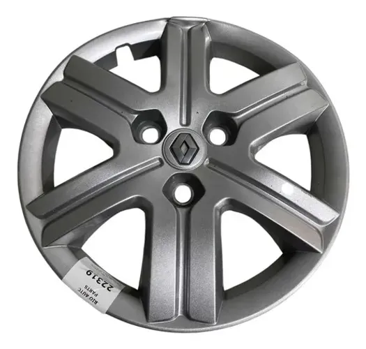 Calota Aro 14 Renault Kwid 2020 403152105r C/detalhe  2* Prateado