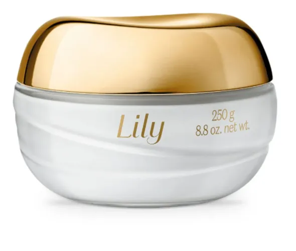 Hidratante corporal acetinado Lily 250g