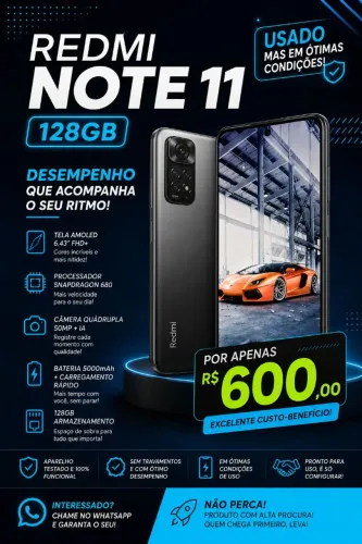 Redimi note 11. 128 gigas