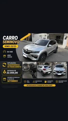 Renault Kwid Intense 1.0 Flex 12V 5P Mec. 2023