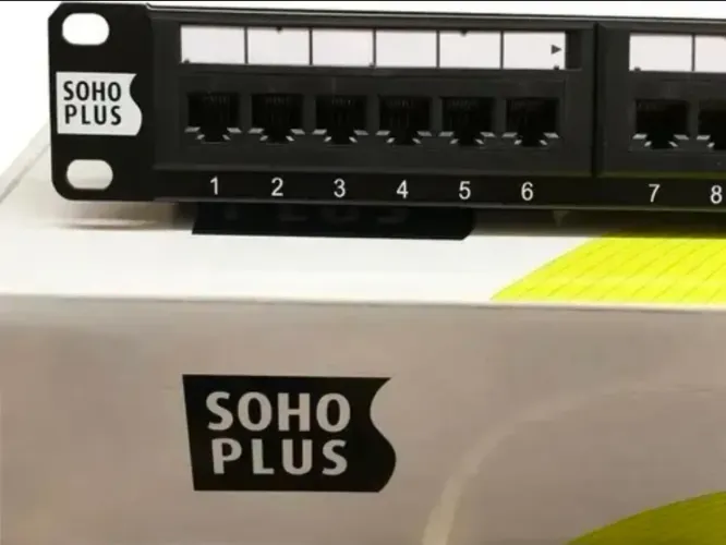 Patch Panel CAT5e 24 portas SohoPlus Furukawa